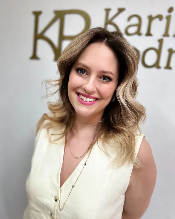 Transformação de cabelo realizada no NEXO 8